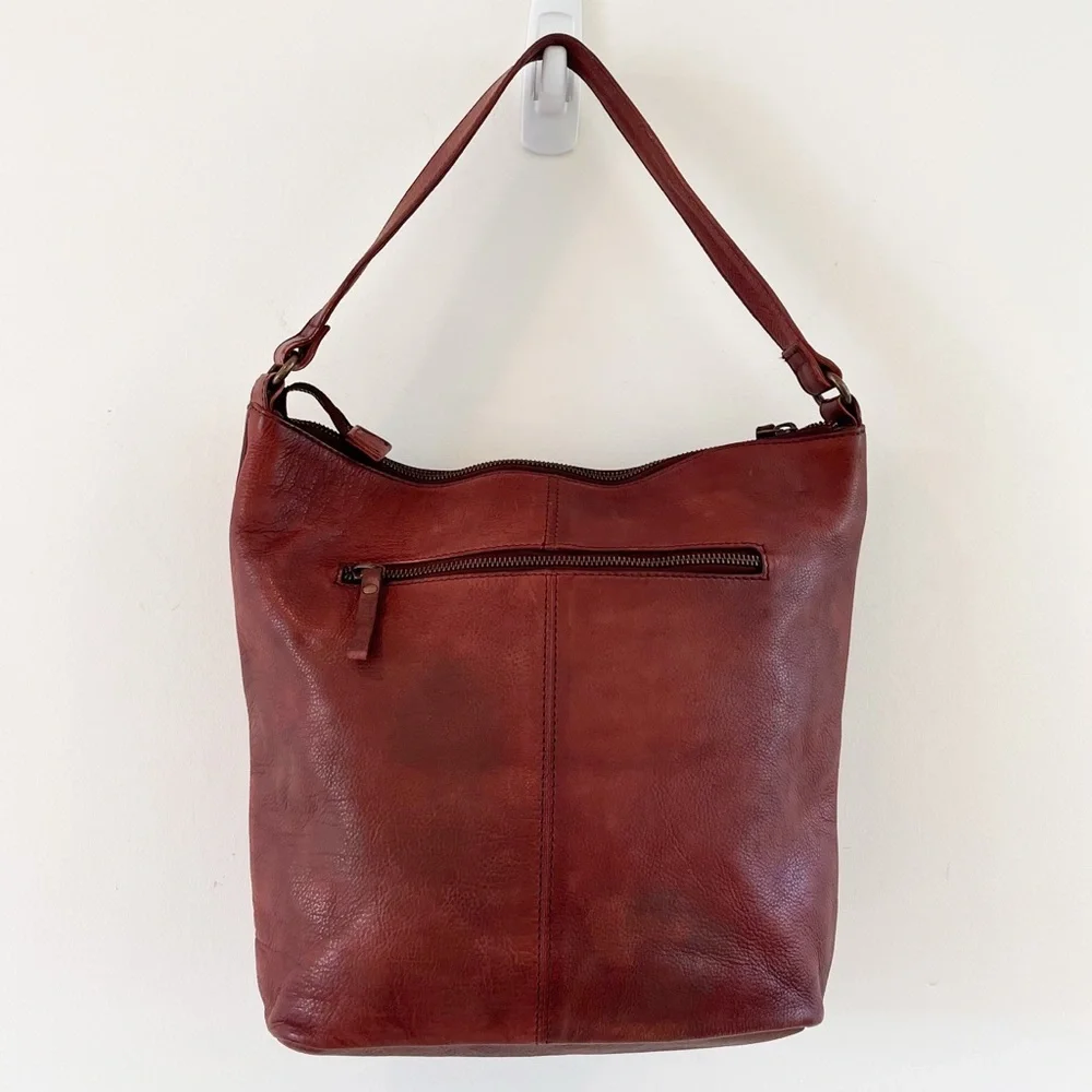 NorthStyle Pebble Leather Hobo Bag